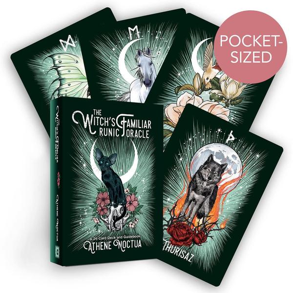 Witch's Familiar Runic Pocket Oracle Deck