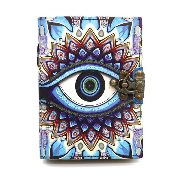 Azure Eye Leather Journal