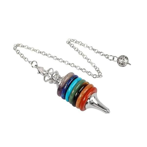 Chakra Donut Layered Pendulum