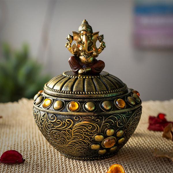 Ganesha Trinket Box