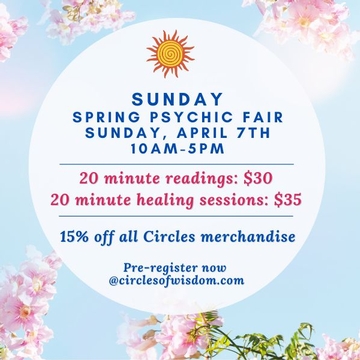 A Spring Sunday Psychic Fair