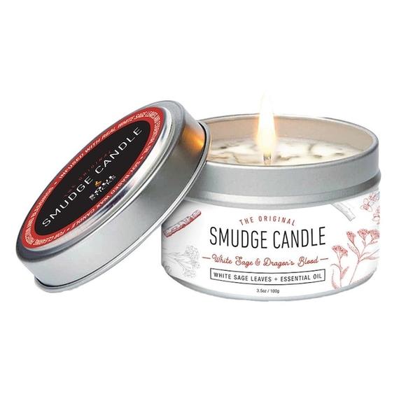 White Sage & Dragons Blood Oil Smudge Candle