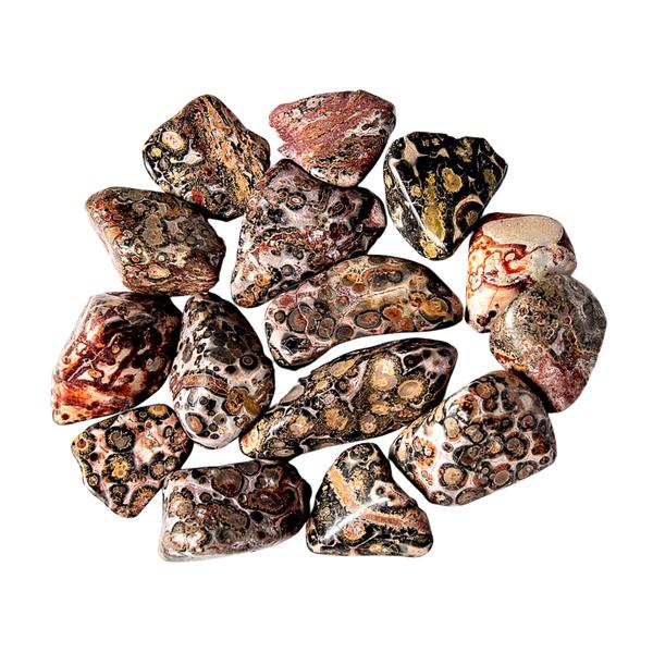 Tumbled Leopard Skin Jasper